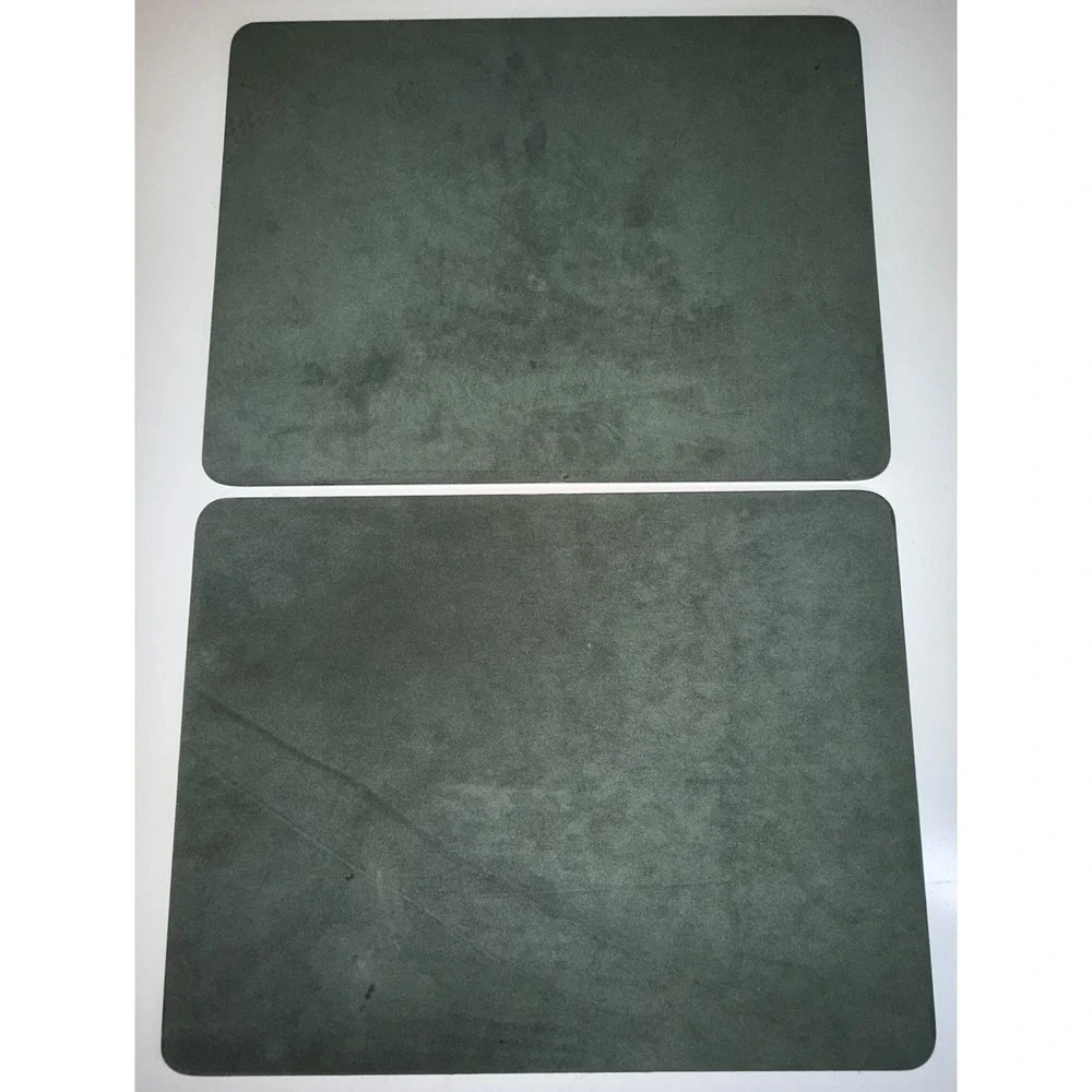 Rooster Rustic Farmhouse Cork Backed Hard set of 2 Placemats Vintage Style